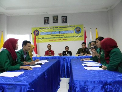 Economic Debate Competition Mahasiswa STIE YAPAN Surabaya