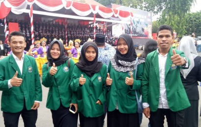 Mahasiswa STIE YAPAN Menghadiri Upacara Sumpah Pemuda ke-90 di Gedung Grahadi Surabaya